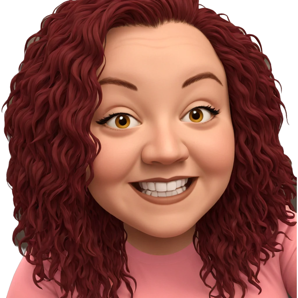 smiling girl with long hair emoji