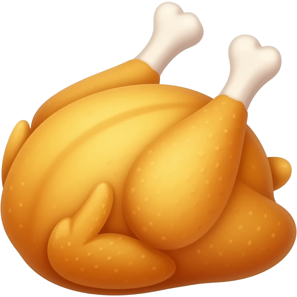 fried chicken emoji