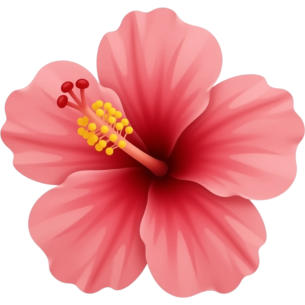Hibiscus flor emoji