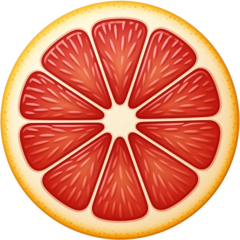 grapefruit emoji