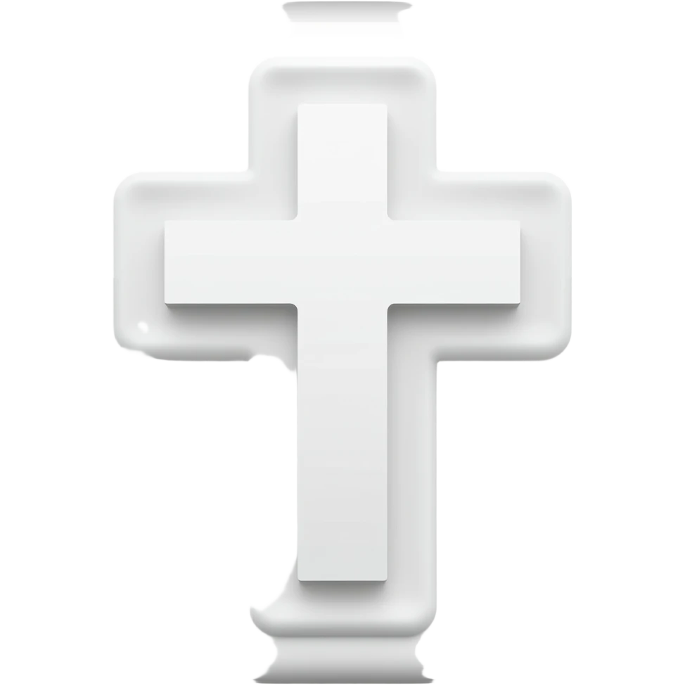 White Cross emoji