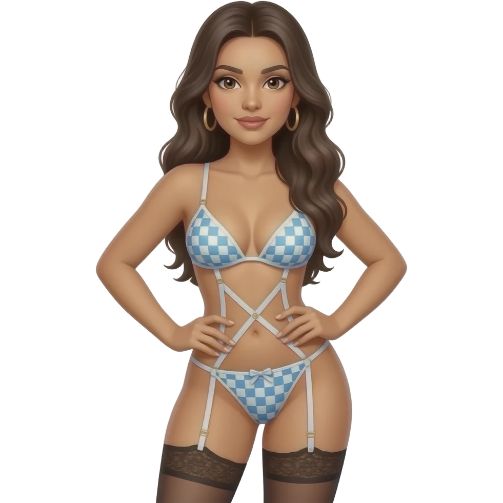 Latina having sex emoji