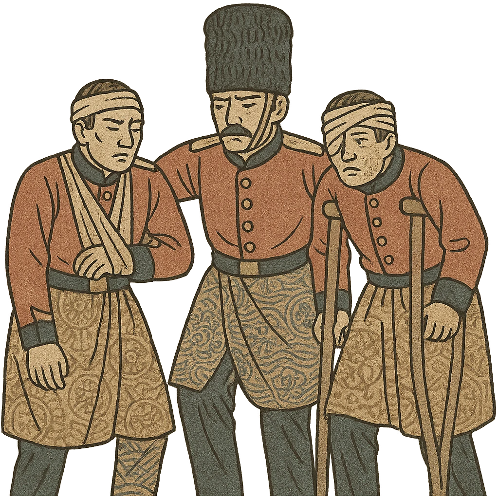  crimean war injured british soldiers emoji