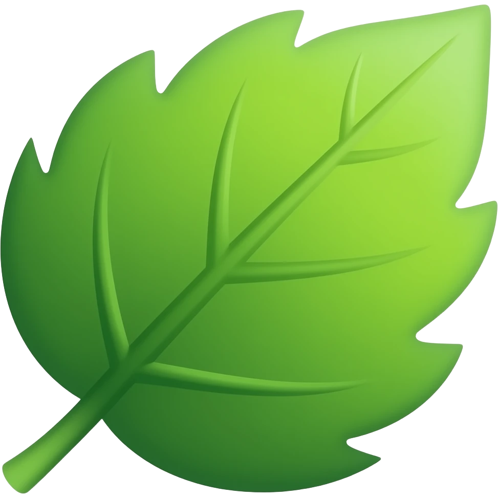 document feuille emoji