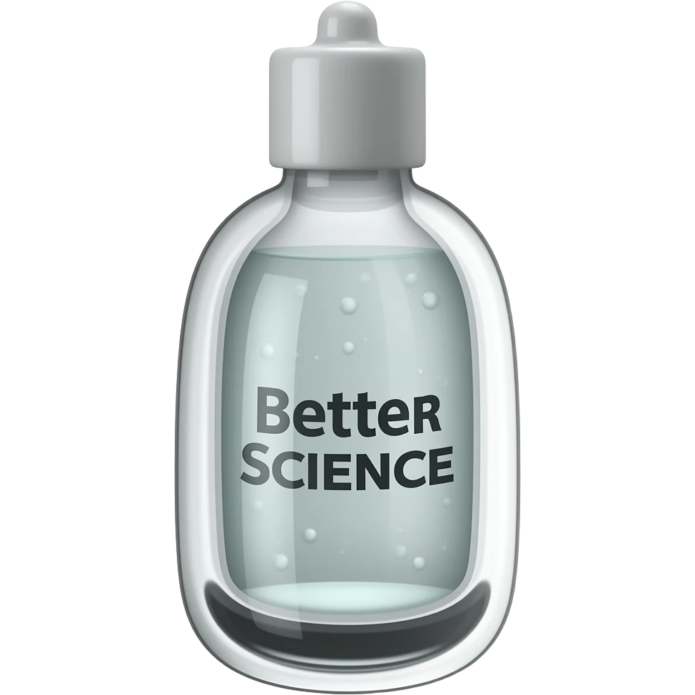 skin better science bottle emoji