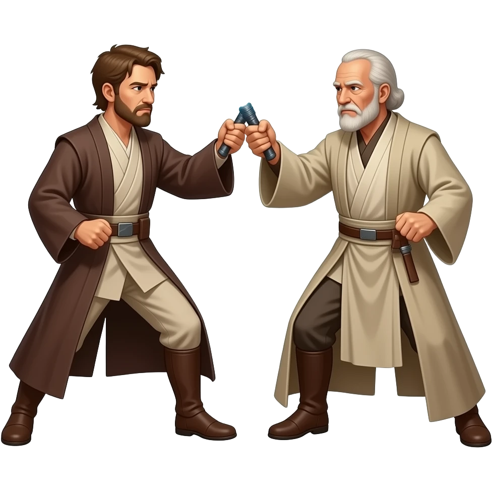Anakin vs obi wan on mustafar emoji