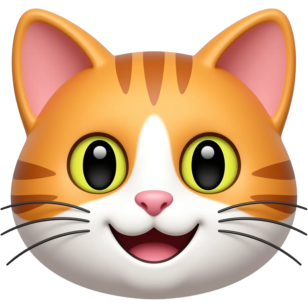 make a happy cat emoji emoji