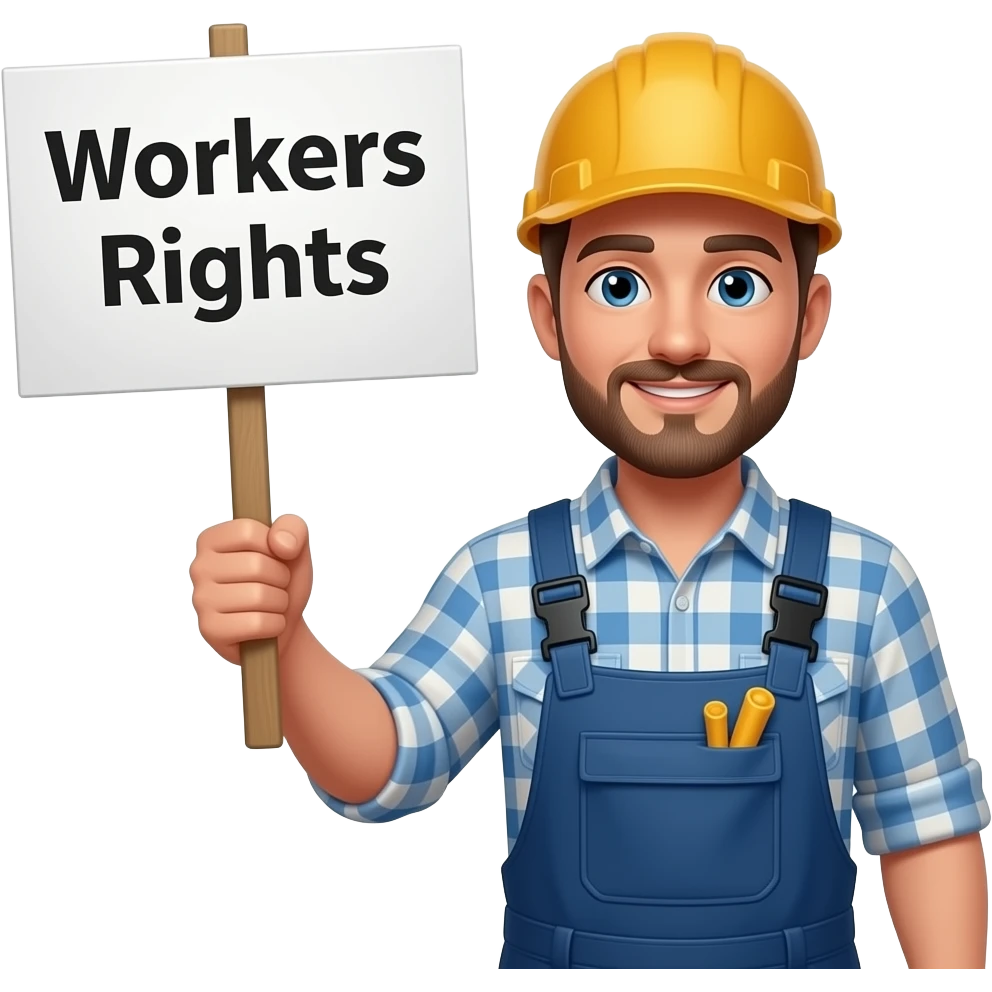 derechos de trabajador emoji