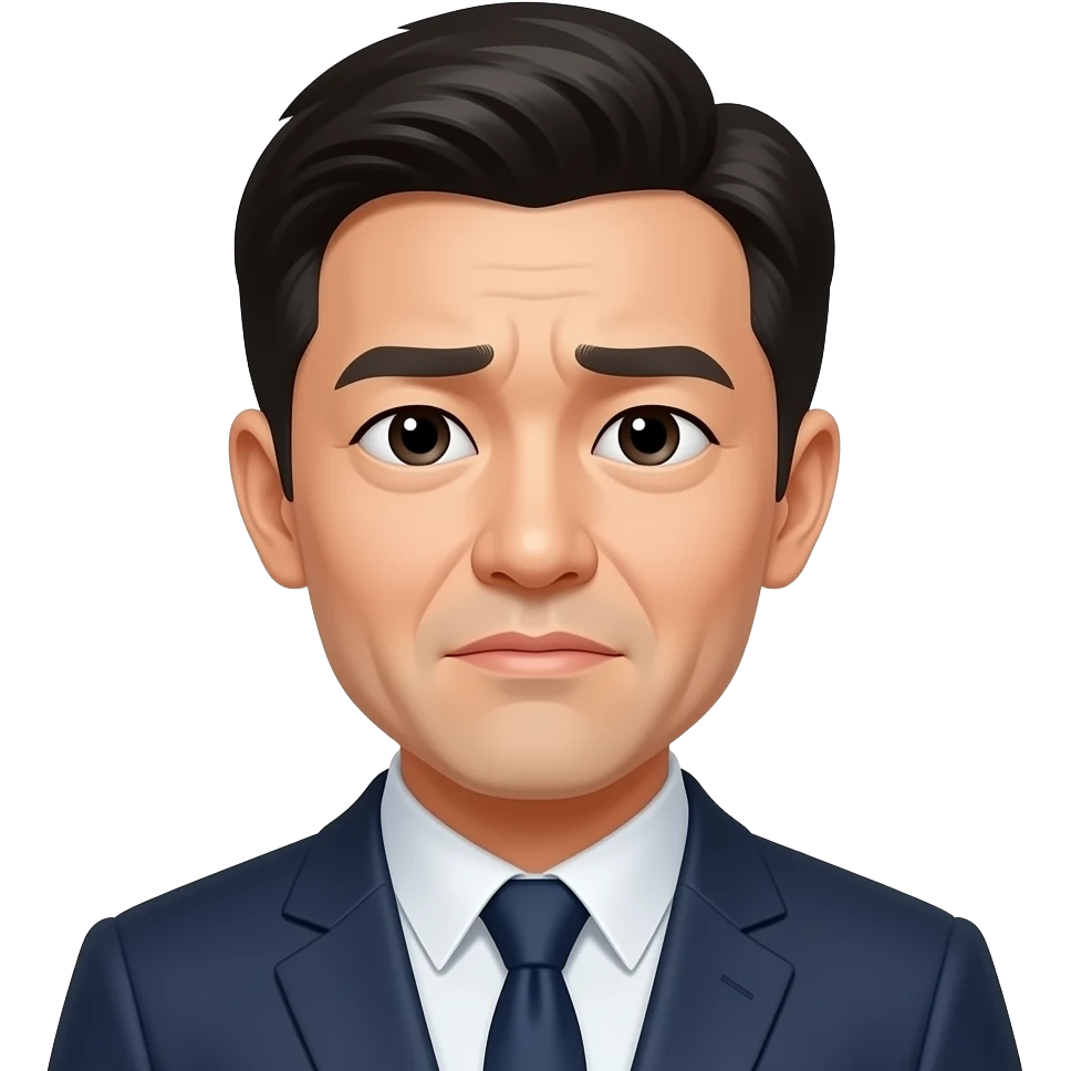 그 다음엔 종로구 광화문 근처 생활권 시민 남성. 살짝 떨떠름한 표정 emoji