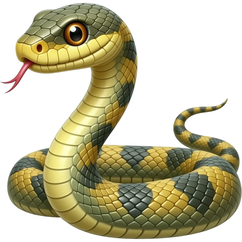 Dangerous snake emoji emoji