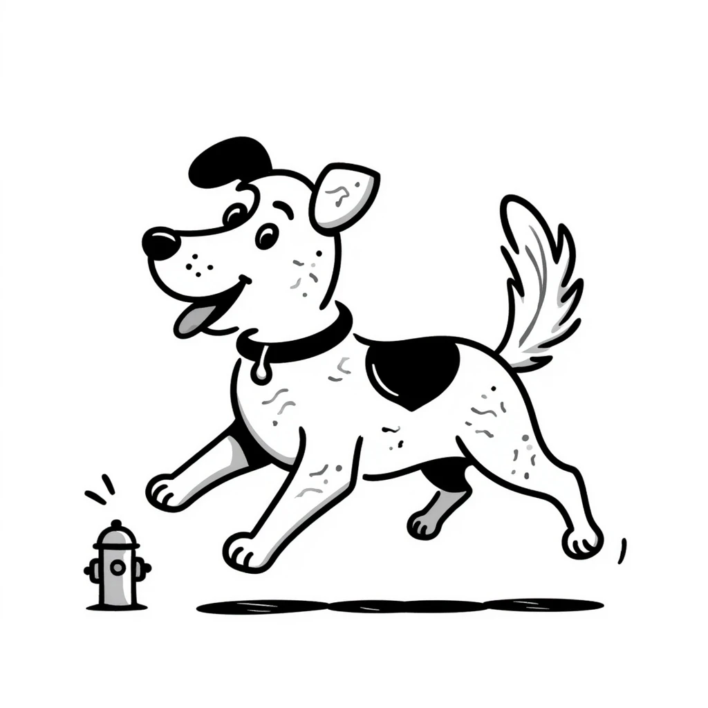 playful dog doodle emoji
