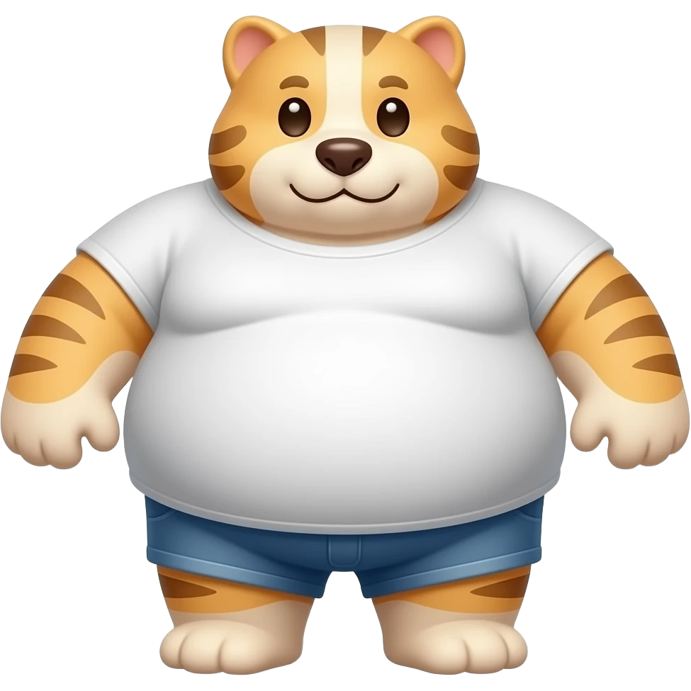Fat super duper looper emoji