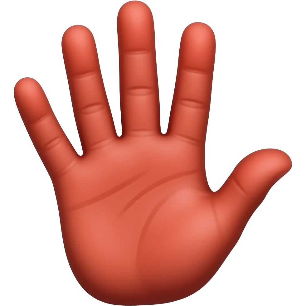 Red hand of Ulster emoji