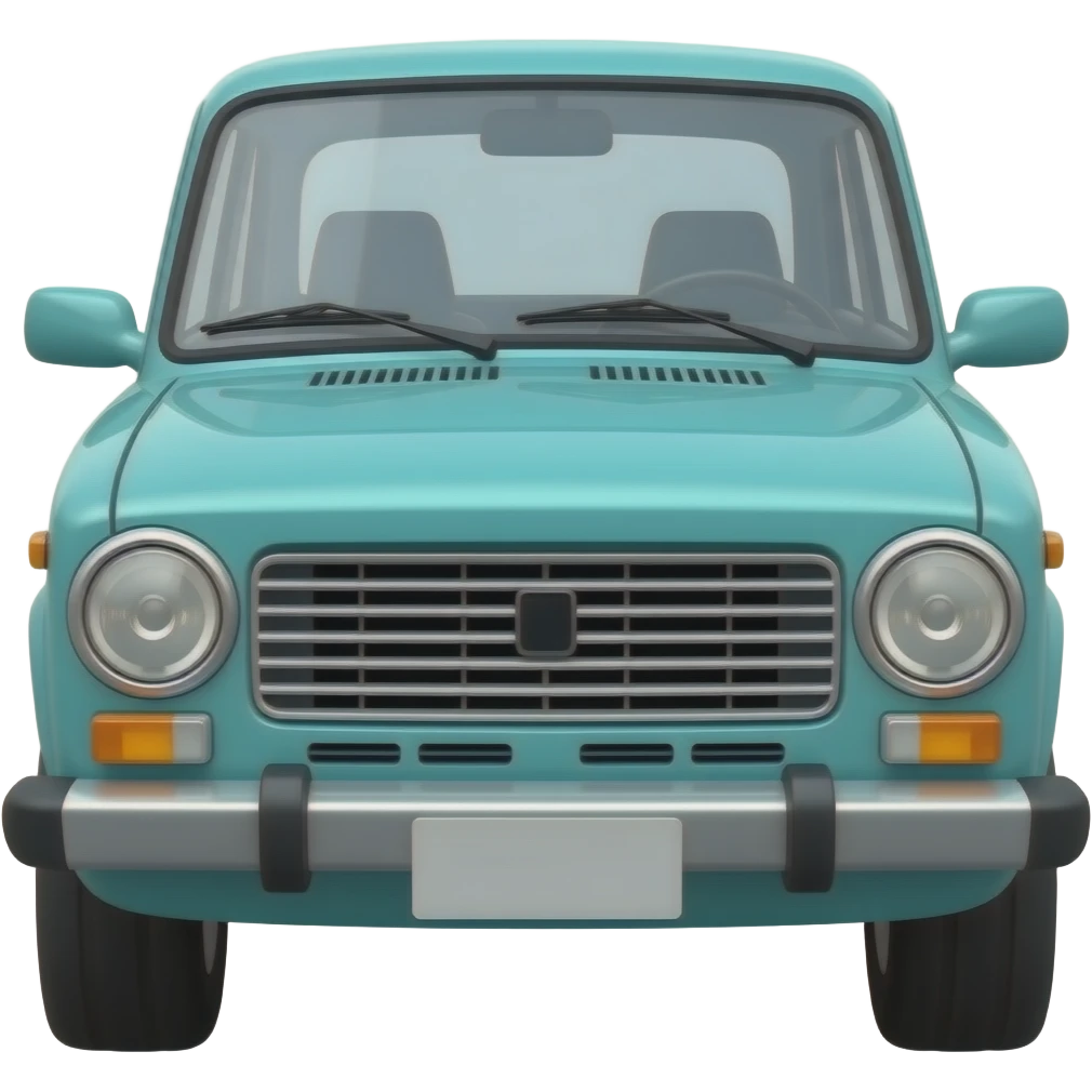 Лада 2107  сине-зеленого цвета emoji