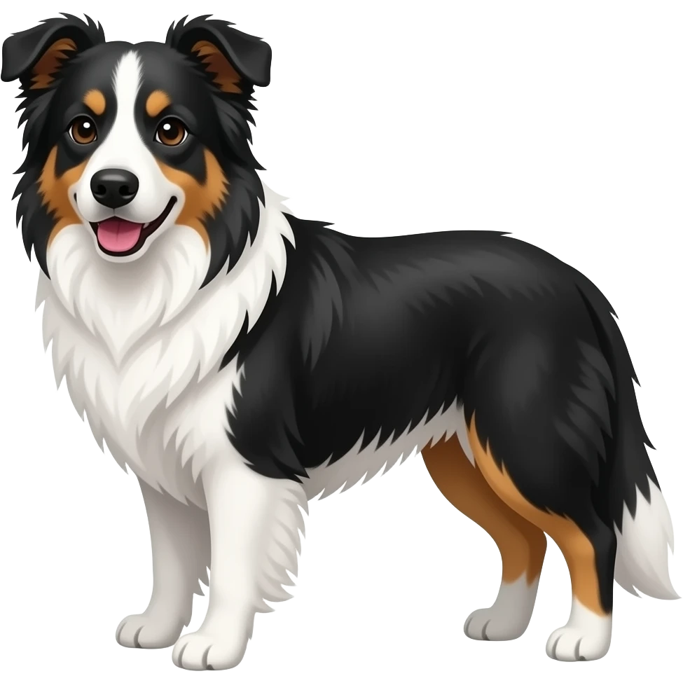 Border collie emoji