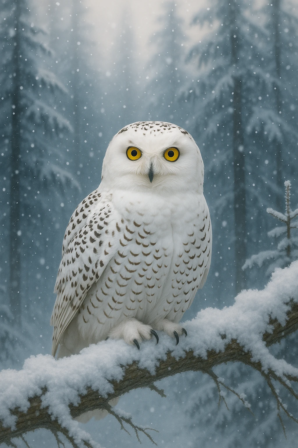 Snowy owl emoji