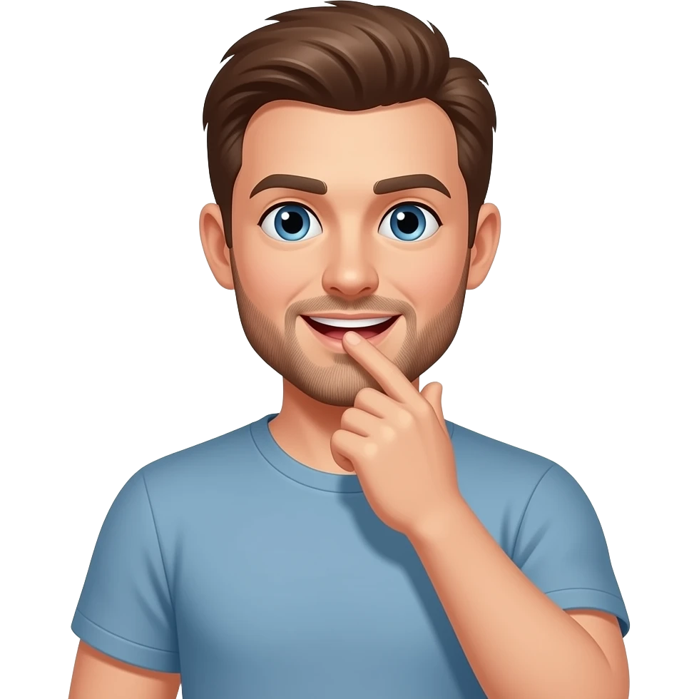 Man masturbating emoji