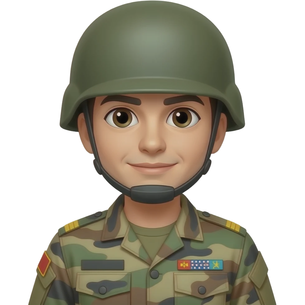 soldier emoji