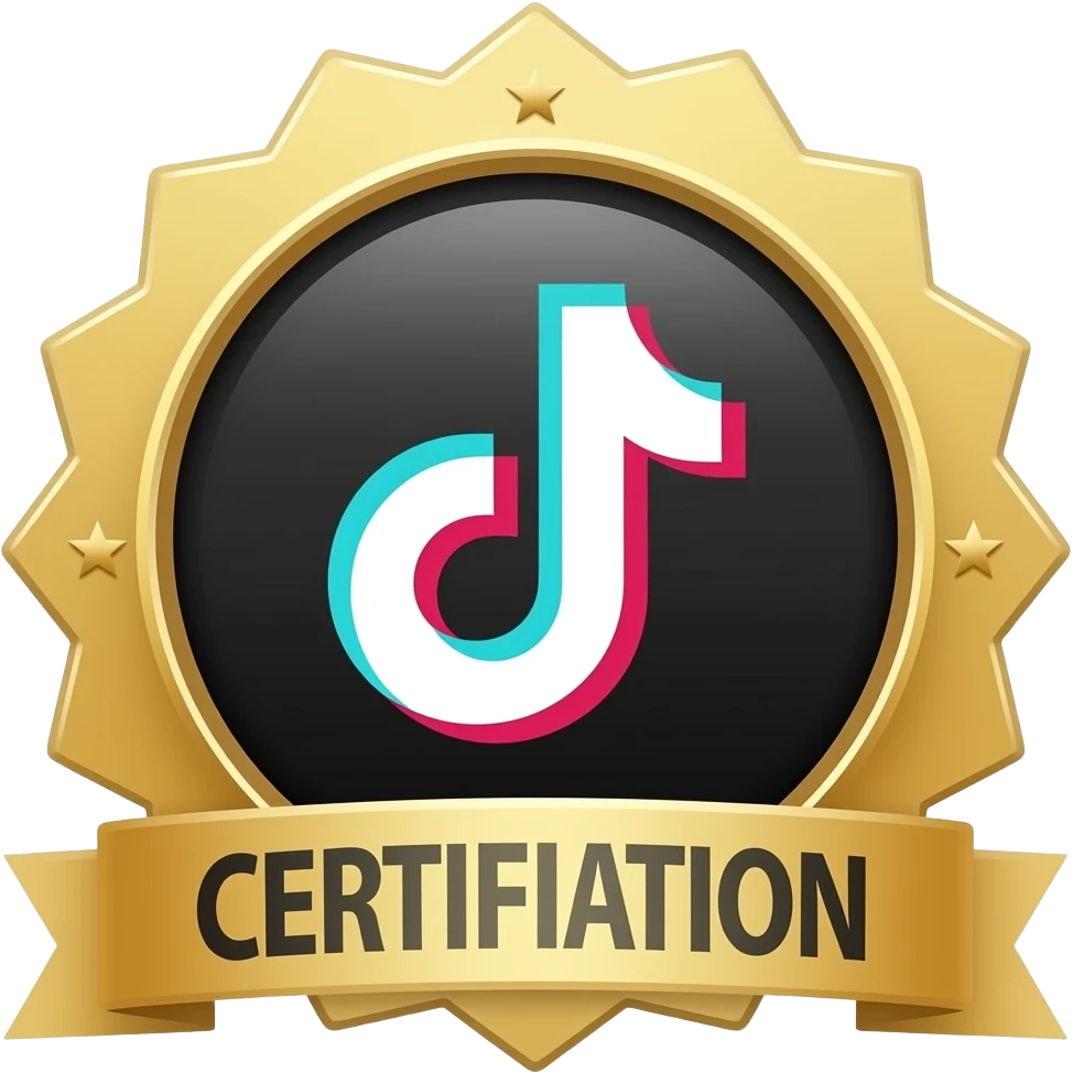 Create an emoji with the TikTok certification image emoji