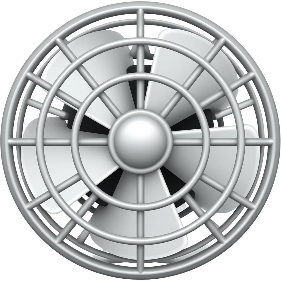 Windmill fan only emoji