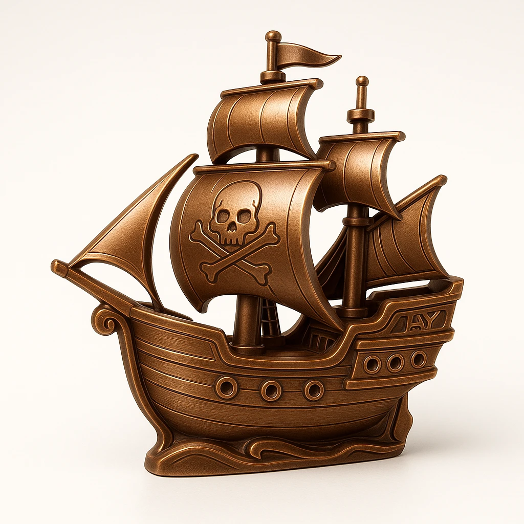 pirate ship emoji