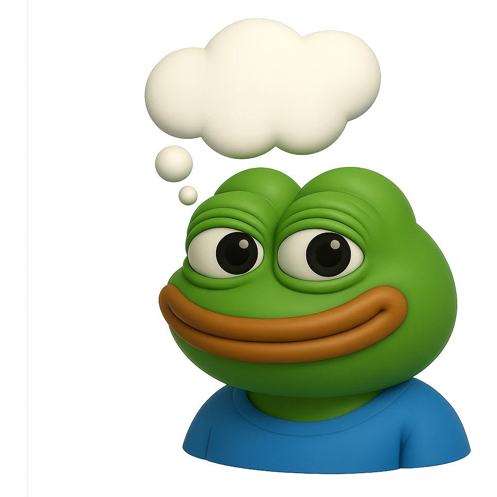 recreate this make sure he is looking at viewer, keep drop shadows emoji