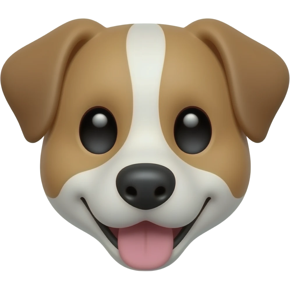 dog face emoji