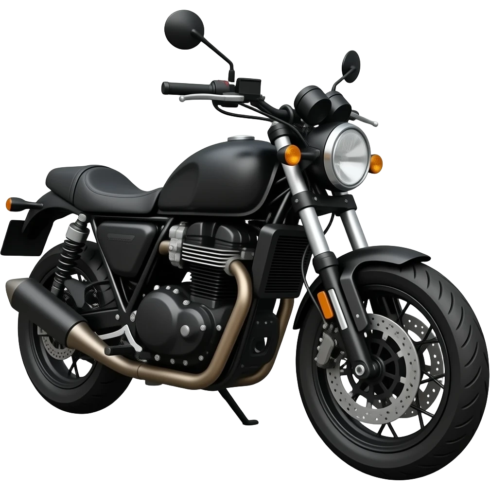 Stealth black classic 350 bullet bike emoji