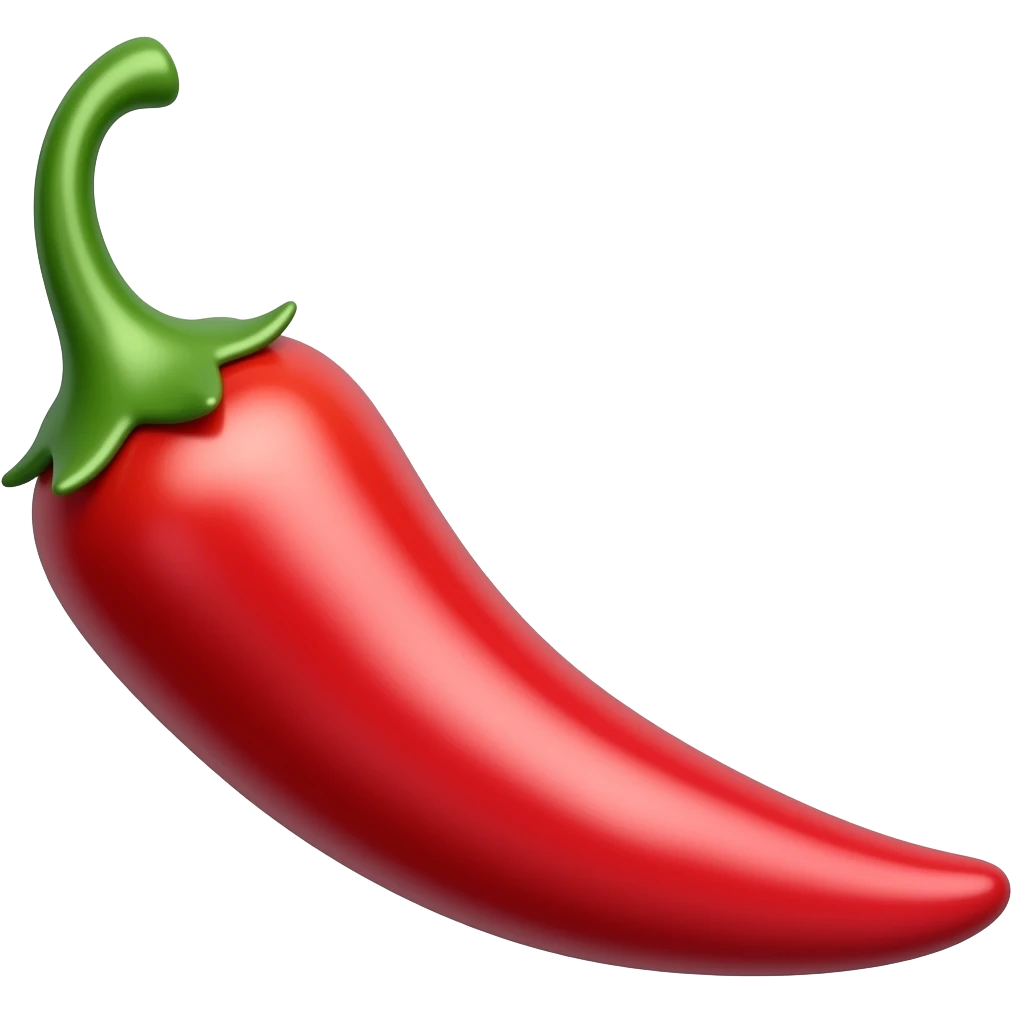 red chilli emoji