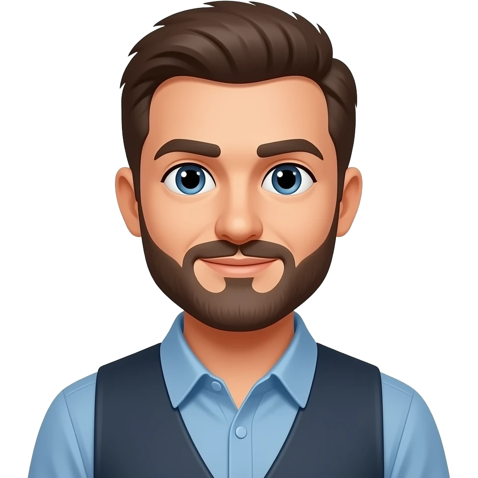 editor de videos profesional hombre emoji