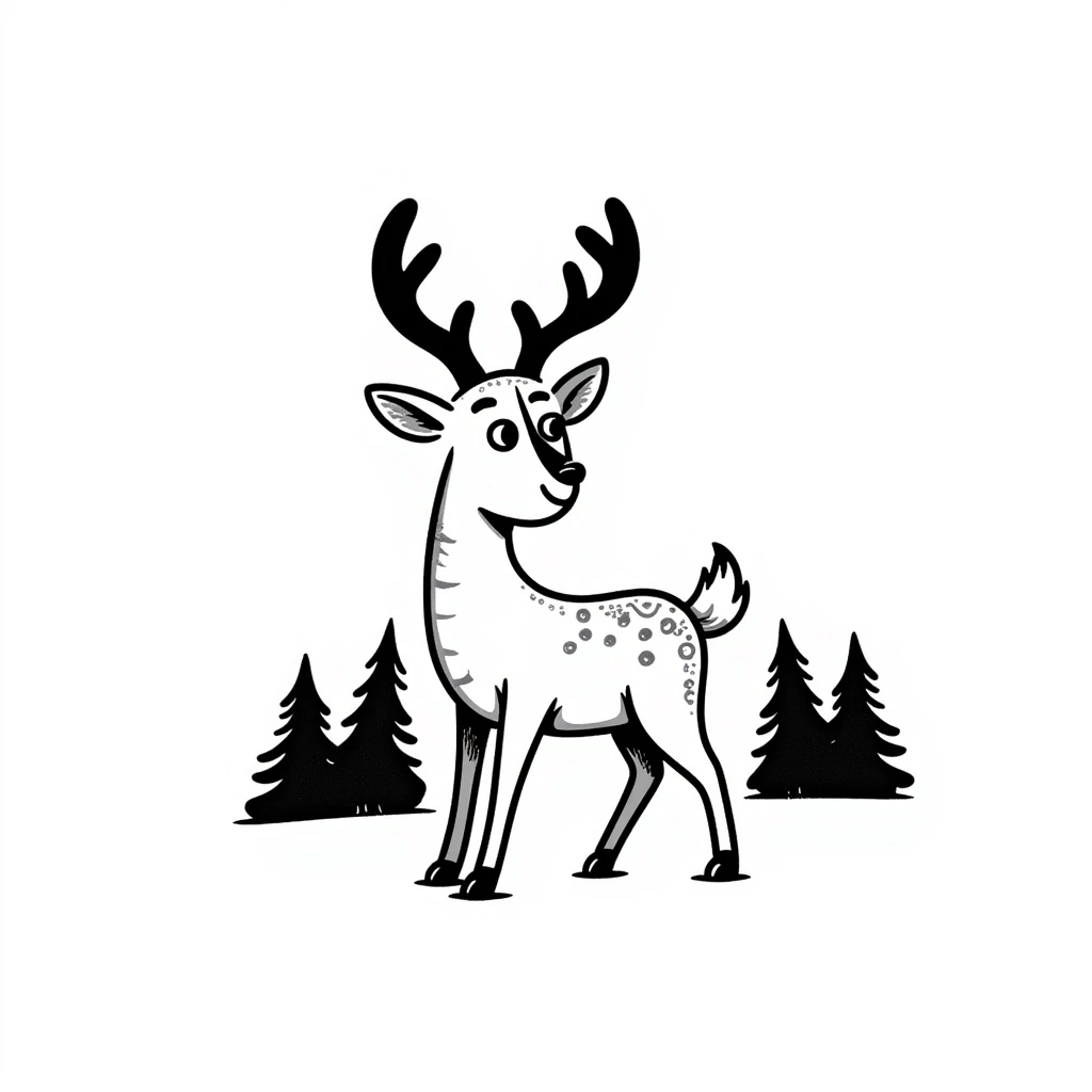 Roe deer emoji