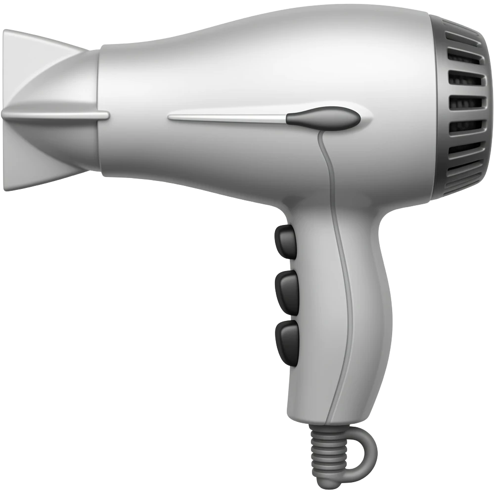 secador de cabelo emoji