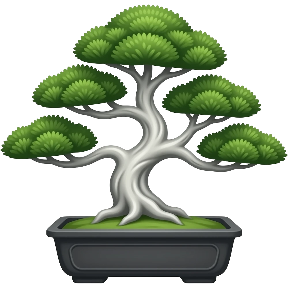 surrealistic - white bare bonsai from the movie Sleepy Hollow emoji