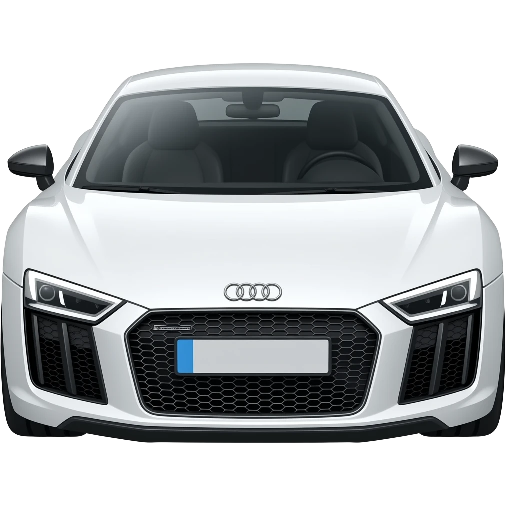 a audi r8 emoji