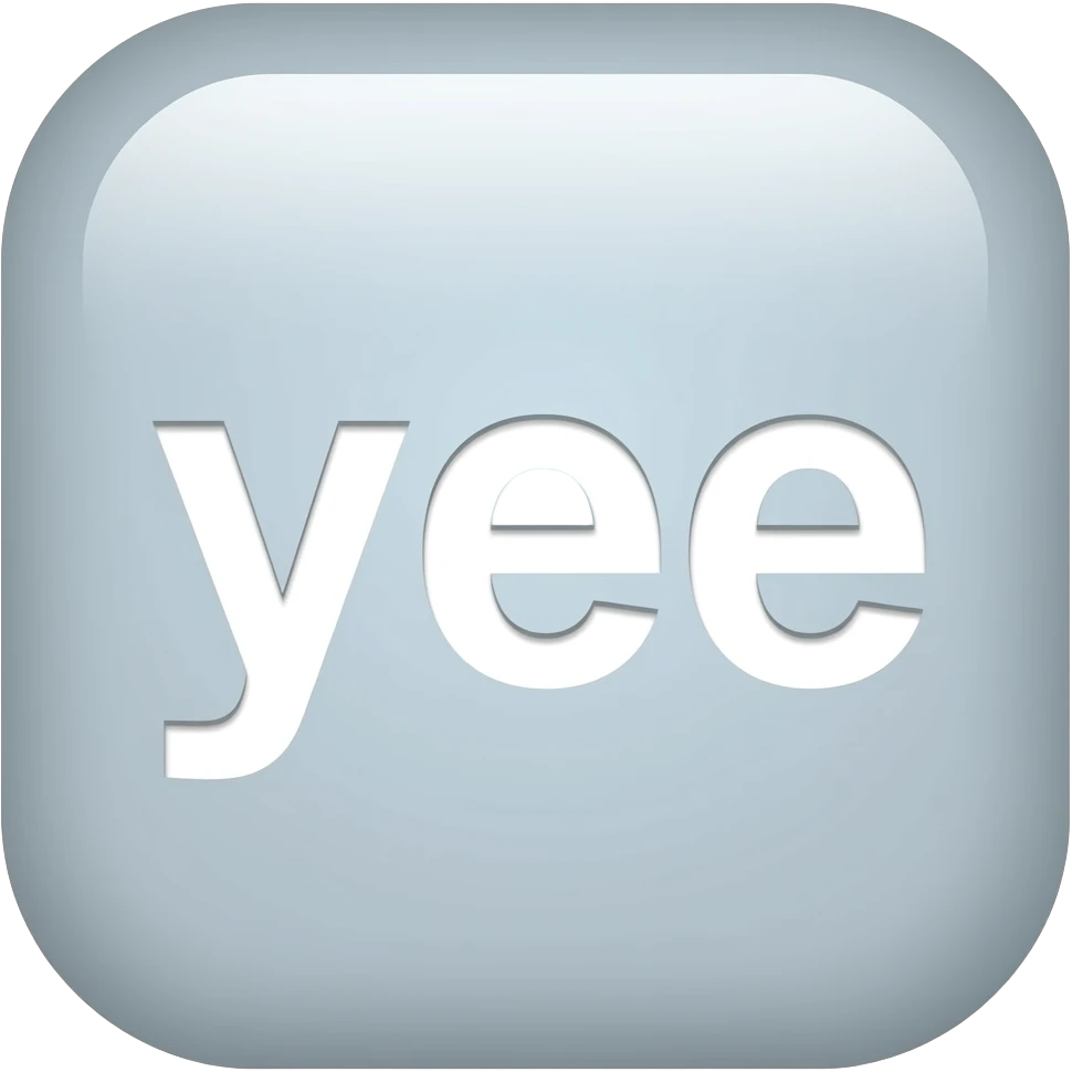 the word yes emoji