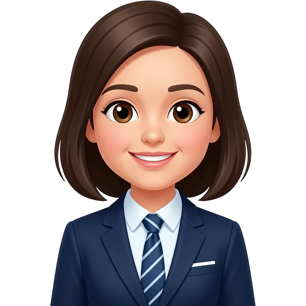 Cute girls face Banker emoji