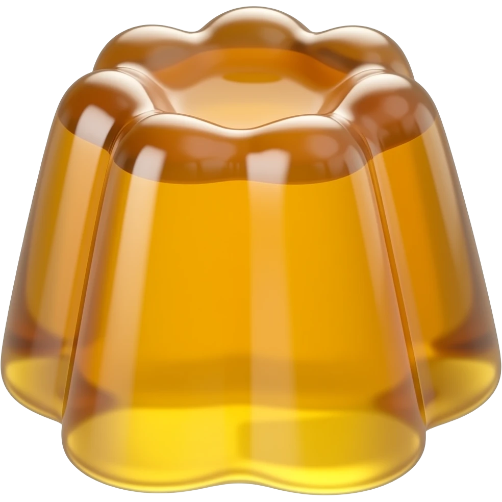 high quilty jelly 3d glossy emoji