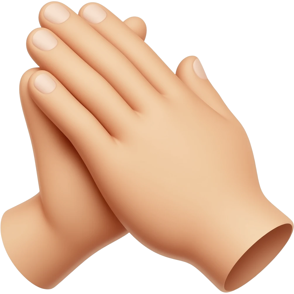 hands praying emoji