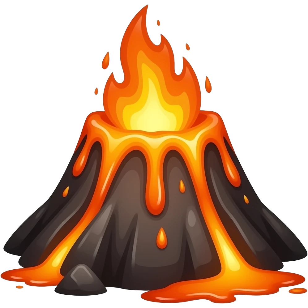 Magma Emoji emoji
