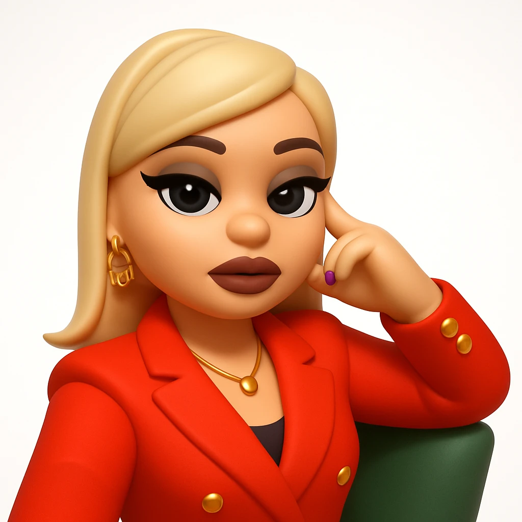 Convert the uploaded image into a 3D Apple-style emoji — preserve the key shapes, colors, and overall composition of the original image. Simplify the forms into clean, rounded cartoon-style elements while keeping the subject recognizable. Apply glossy textures, soft lighting, smooth shading, and render everything in Apple emoji style on a clean white background emoji