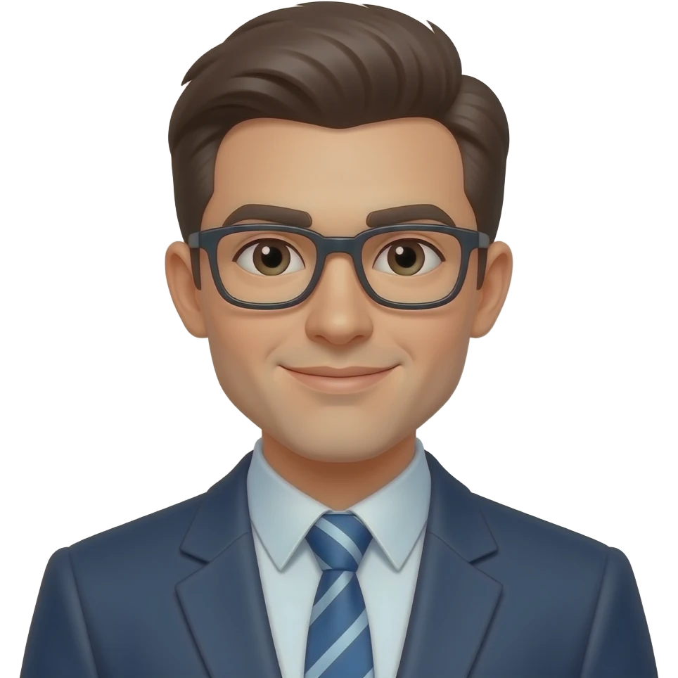 office man young relaxed emoji