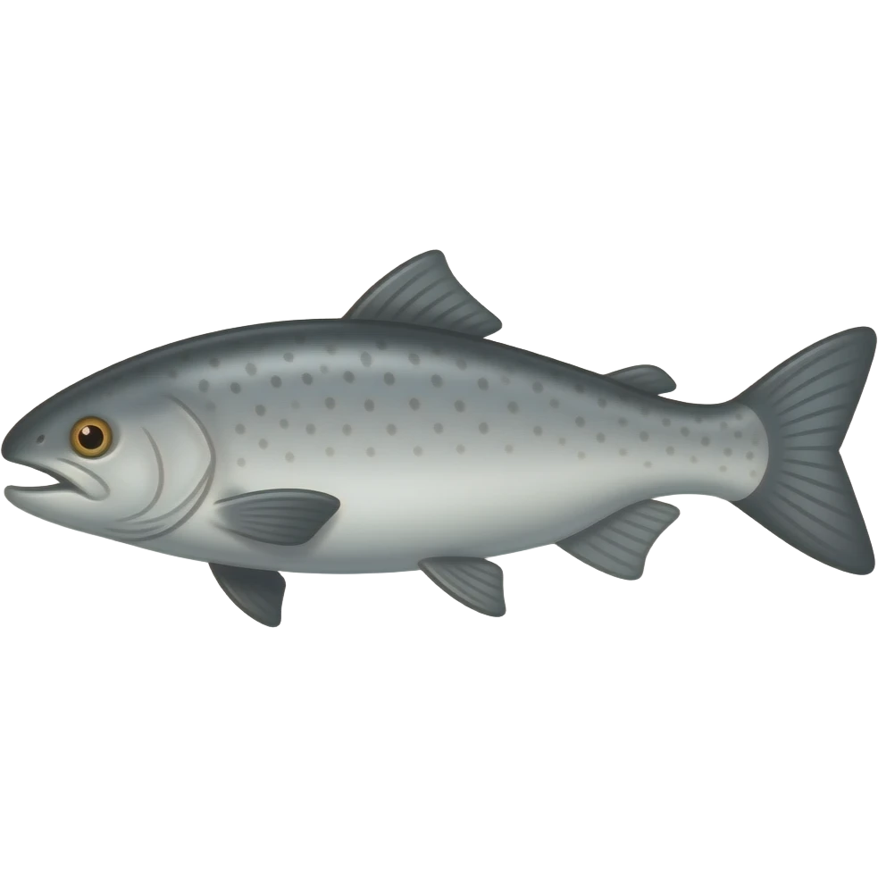 hairy salmon emoji