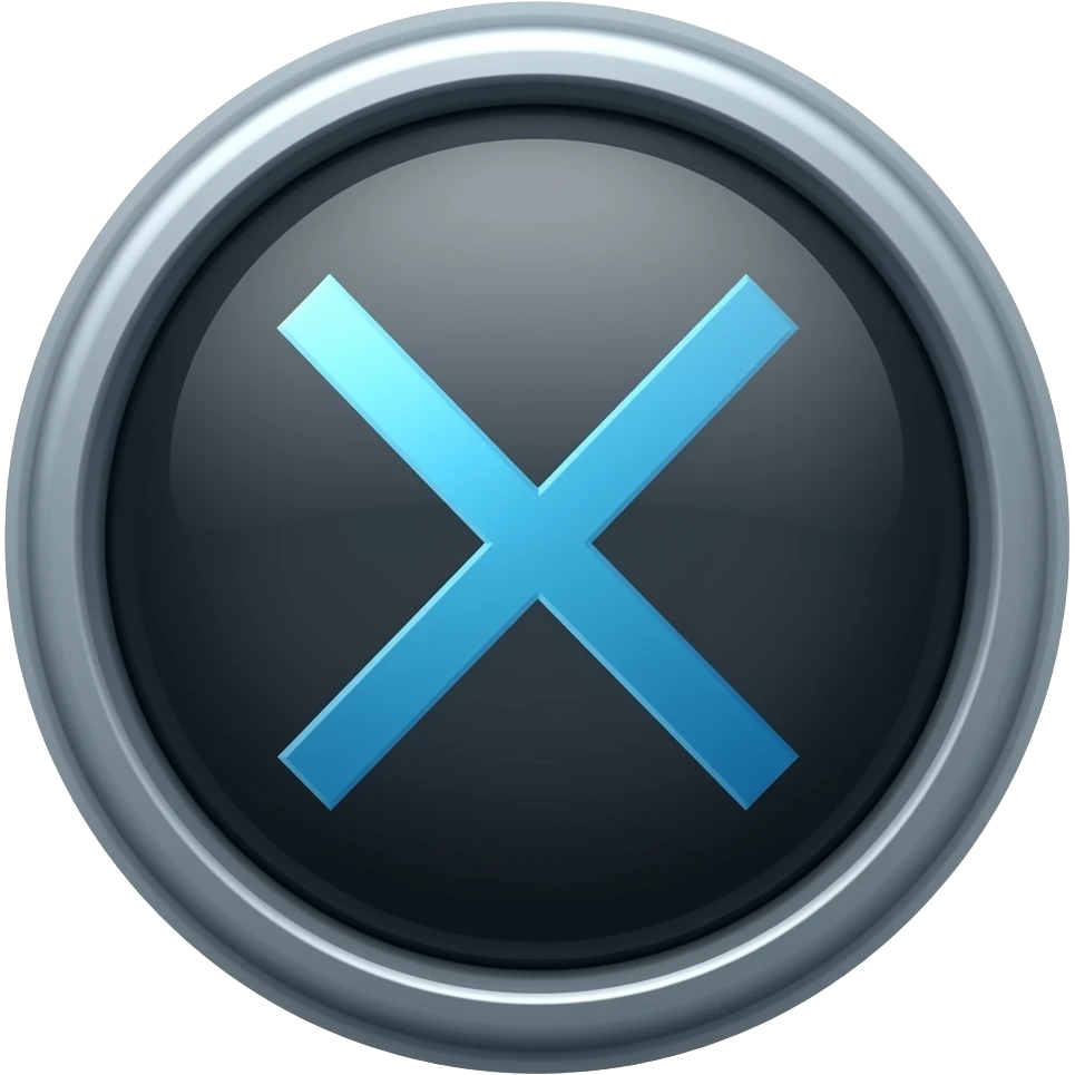 Playstastion x buttons emoji