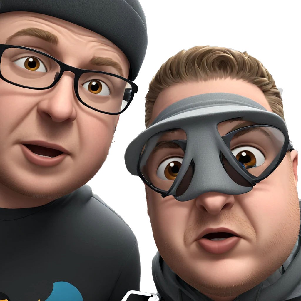 boys wearing hats and glasses emoji