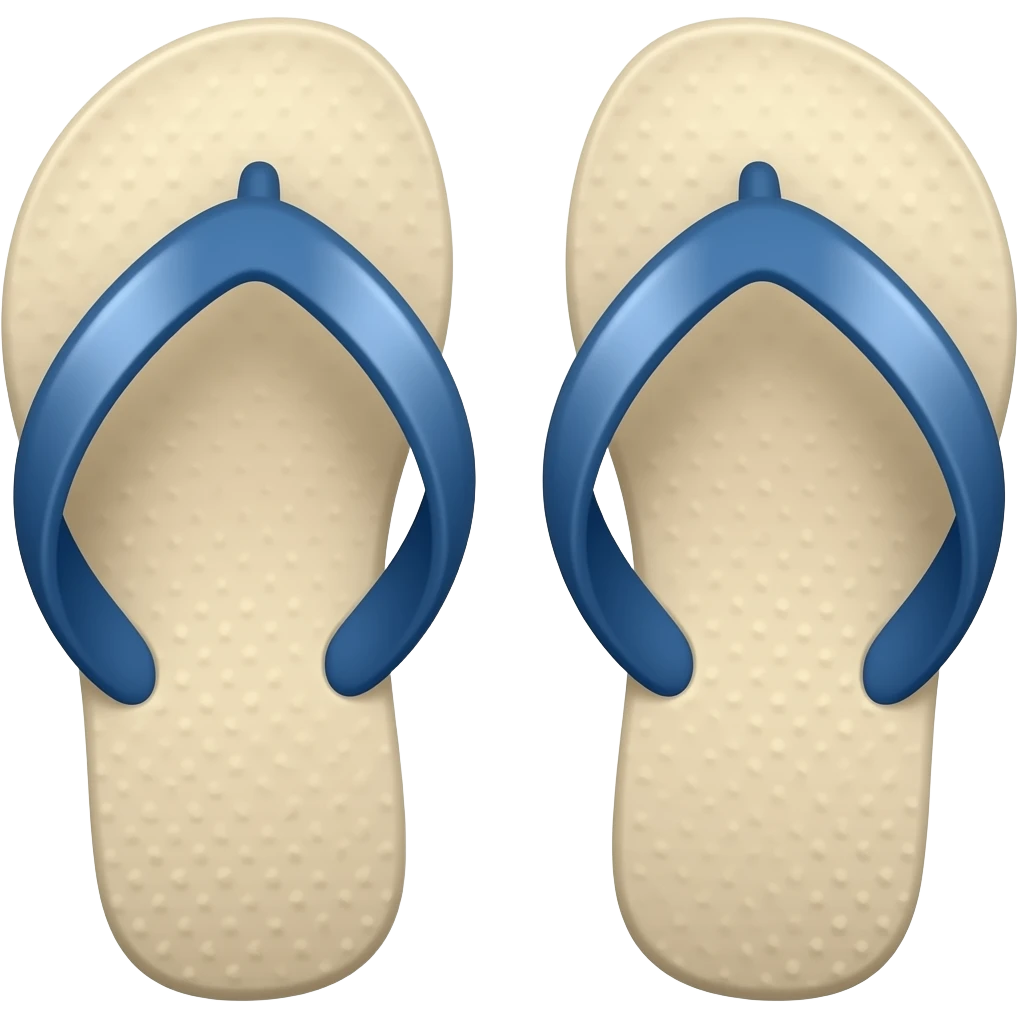 Эмодзи Ватсапп в виде тапок emoji