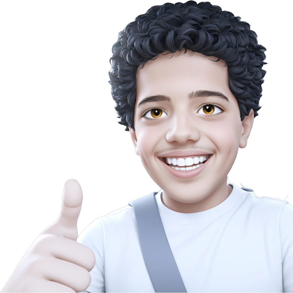 smiling boy in car interior emoji