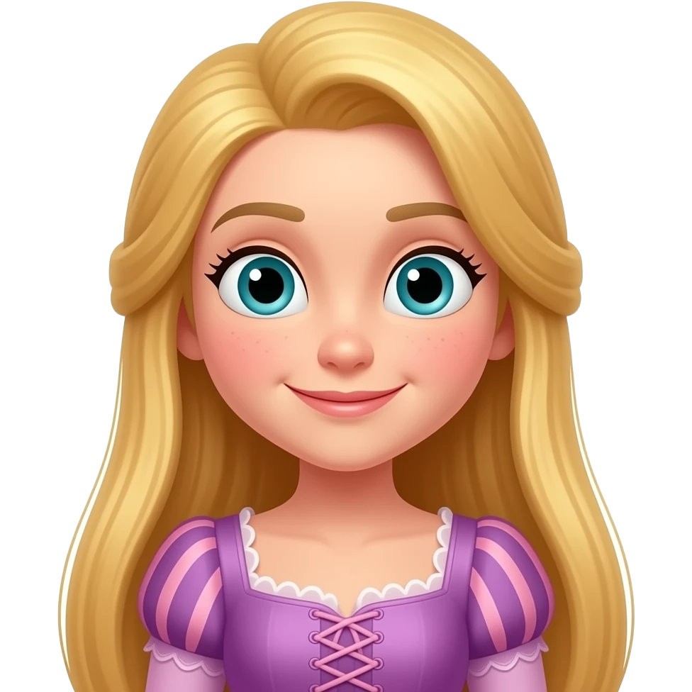Rapunzel emoji
