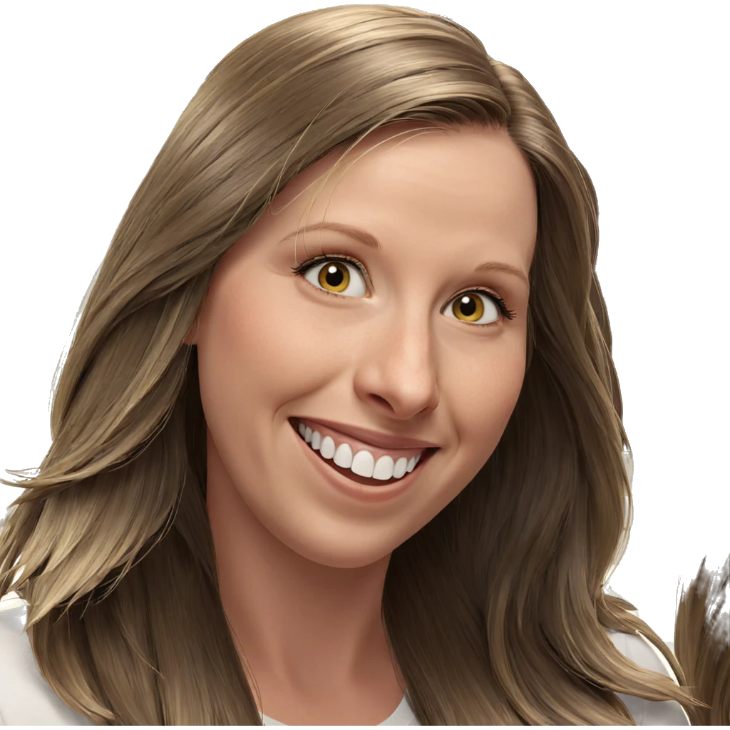 smiling girl with long hair emoji