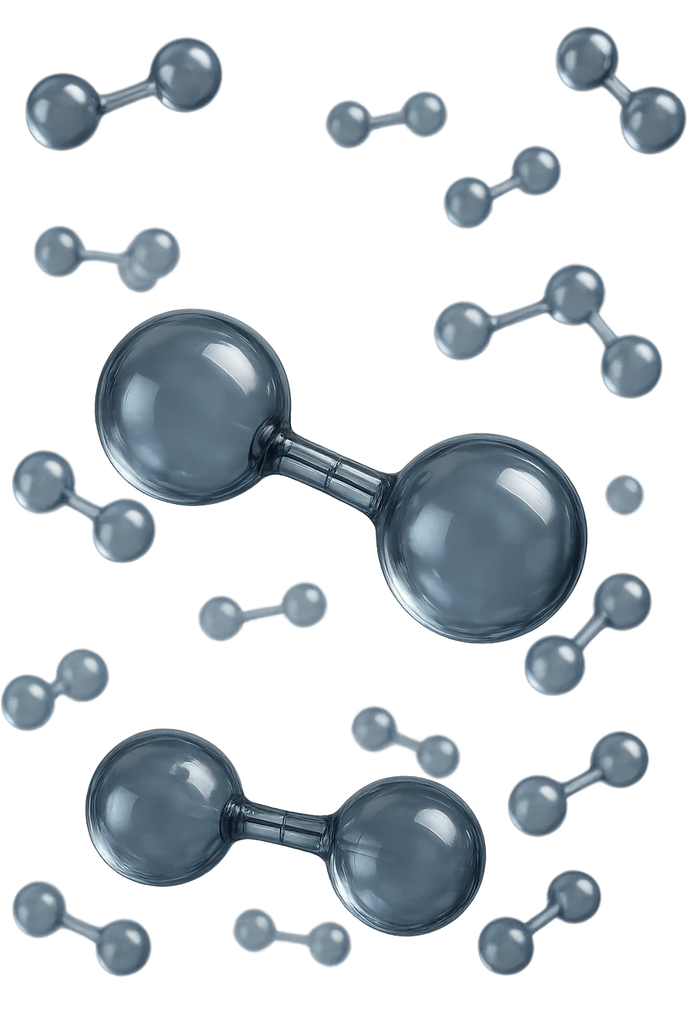 molecole di ossigeno che volano realistiche  emoji