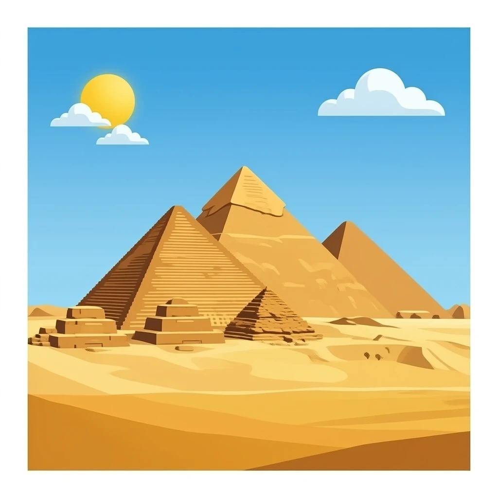 Pyramids of Giza emoji